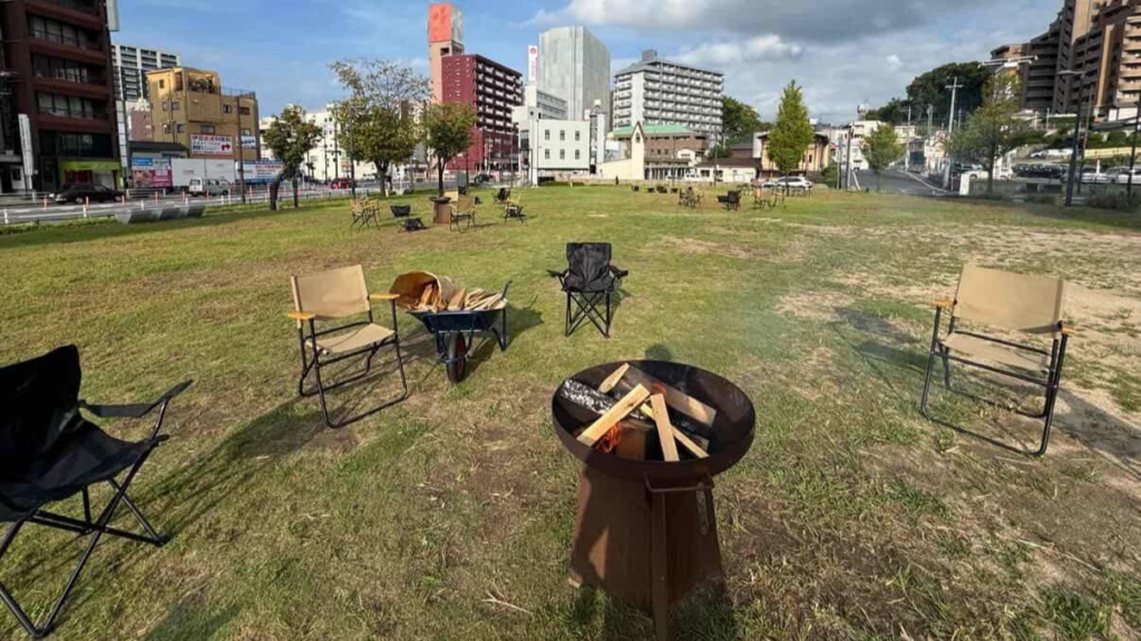 【北九州市八幡西区】まちなかで火を囲む特別な時間を～第2回黒崎アーバンキャンプ